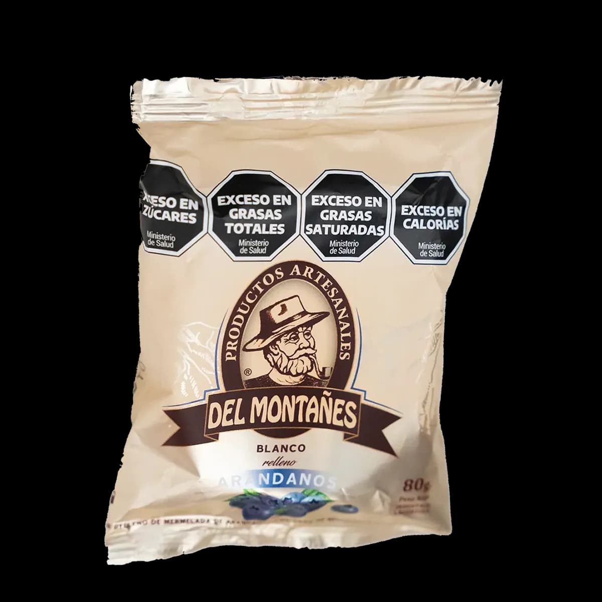 Alfajor Blanco Arándanos