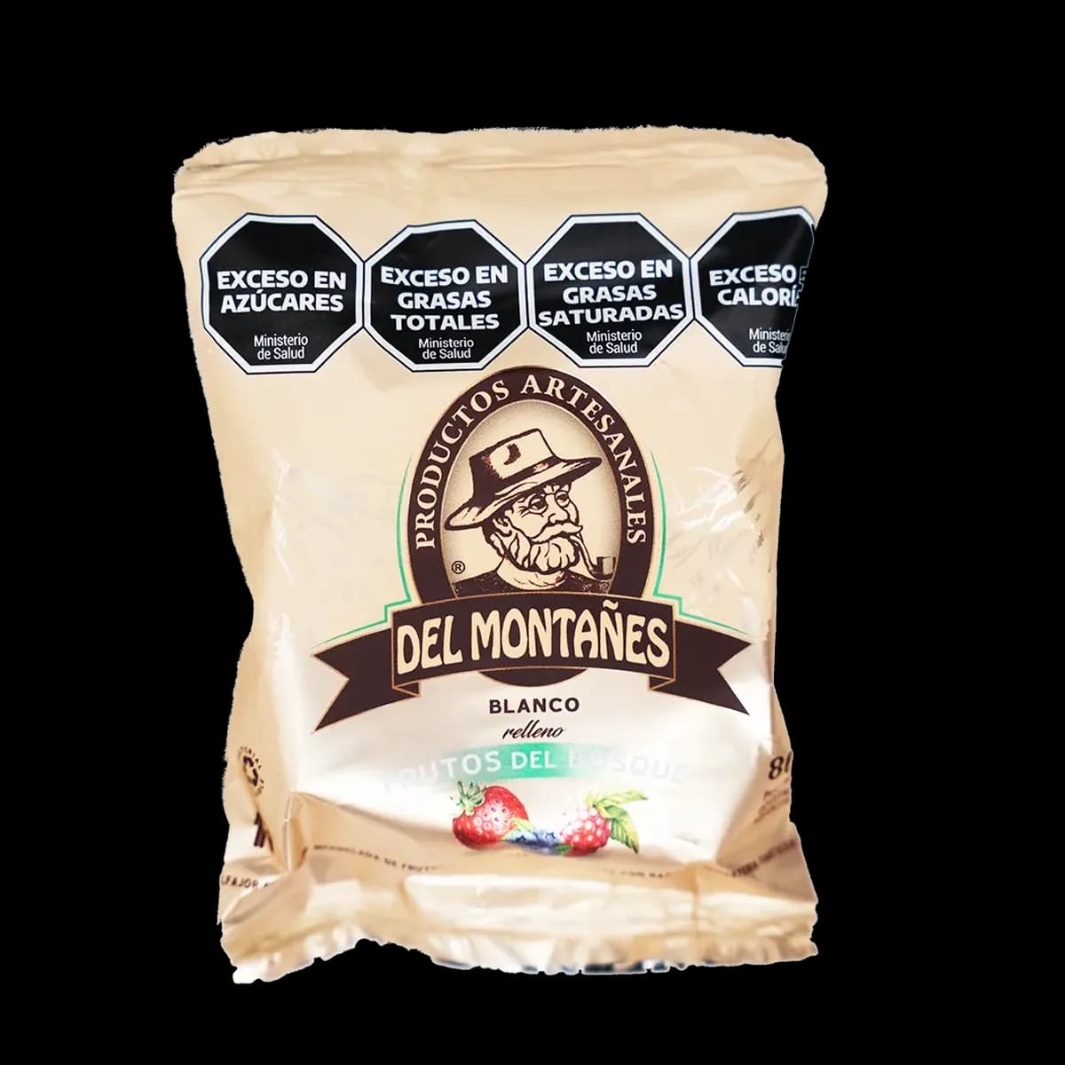 Alfajor Blanco Frutos del Bosque