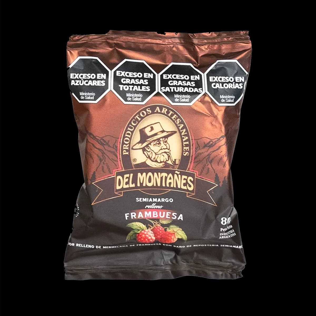 Alfajor Negro Frambuesa