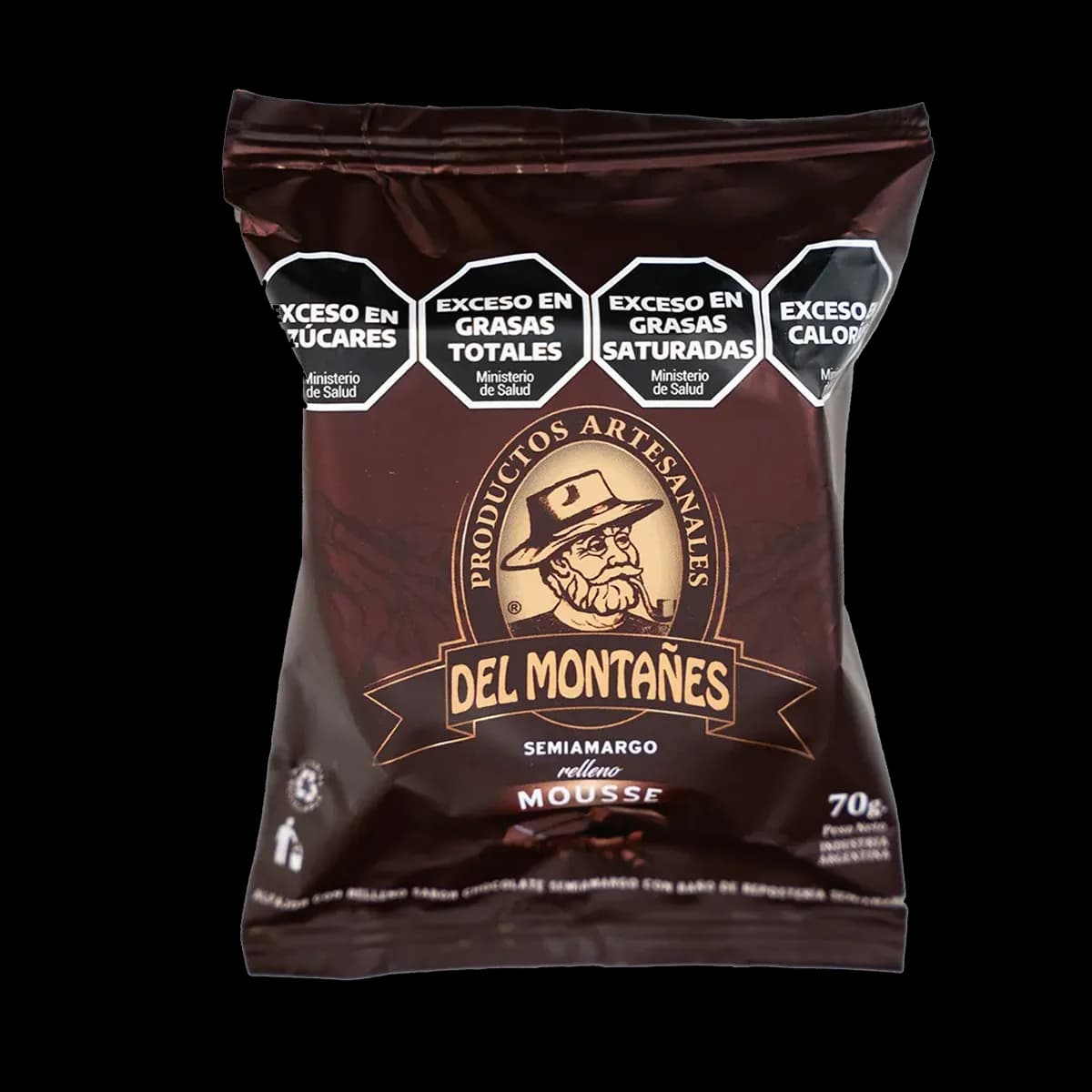 Alfajor Negro Mousse